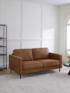 Sofá de cuero reciclado Hunter (2 plazas)