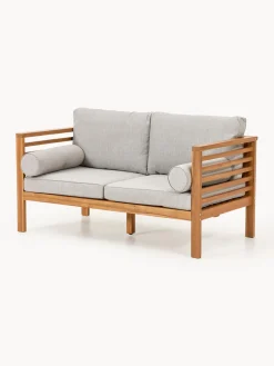 Sofá de jardín de madera de acacia Bo (2 plazas)