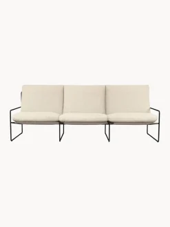 Sofá de jardín en tejido bouclé Desert (3 plazas)