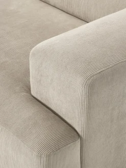 Sofá de pana Melva (3 plazas)