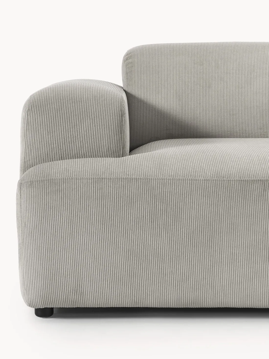 Sofá de pana Melva (3 plazas)