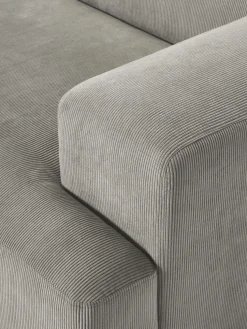 Sofá de pana Melva (3 plazas)