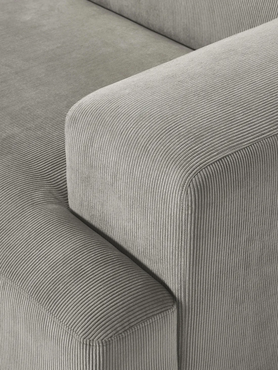 Sofá de pana Melva (3 plazas)