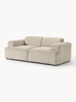 Sofá de pana Melva (2 plazas)