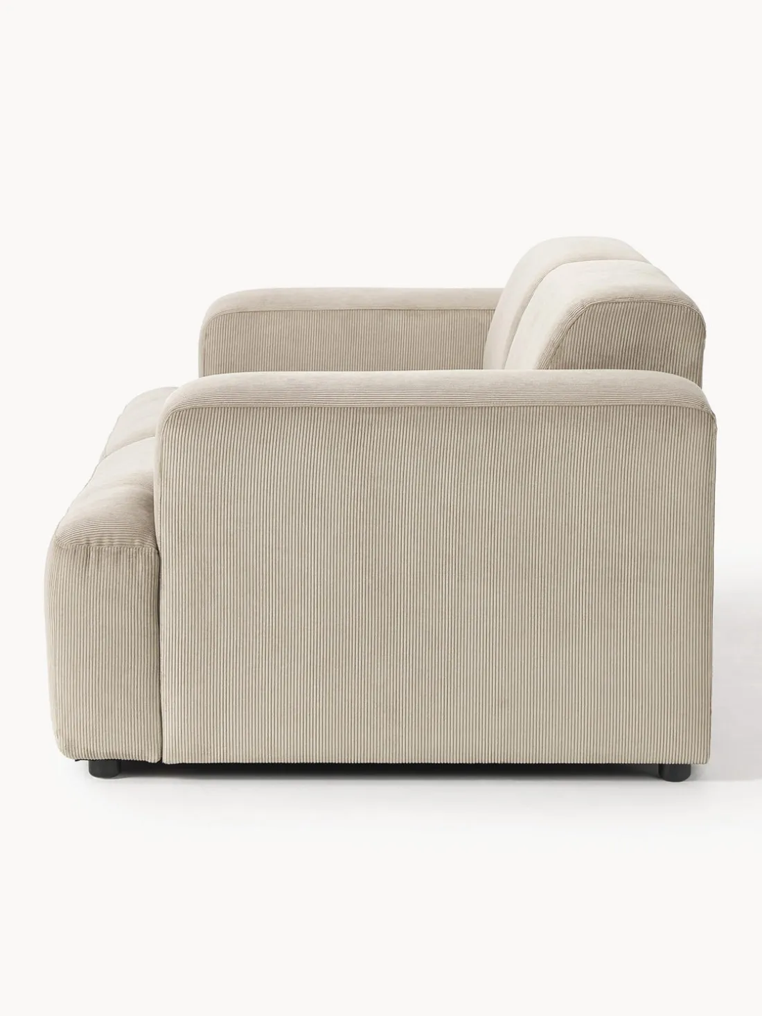 Sofá de pana Melva (2 plazas)