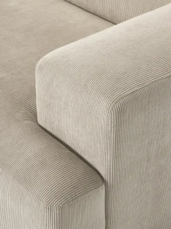 Sofá de pana Melva (2 plazas)