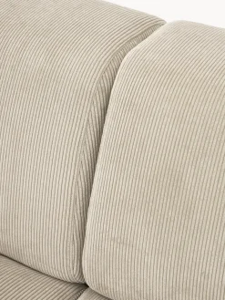 Sofá de pana Melva (2 plazas)