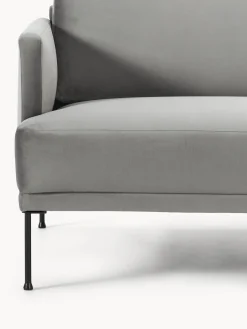 Sofá de terciopelo Fluente (2 plazas)