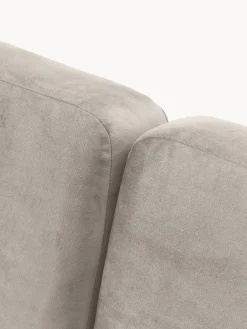 Sofá de terciopelo Fluente (2 plazas)