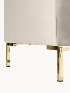 Sofá de terciopelo Luna (3 plazas)