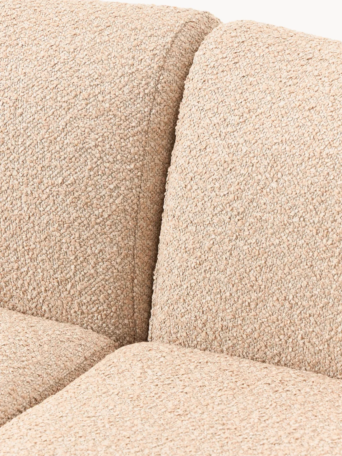 Sofá en tejido bouclé Alba (4 plazas)