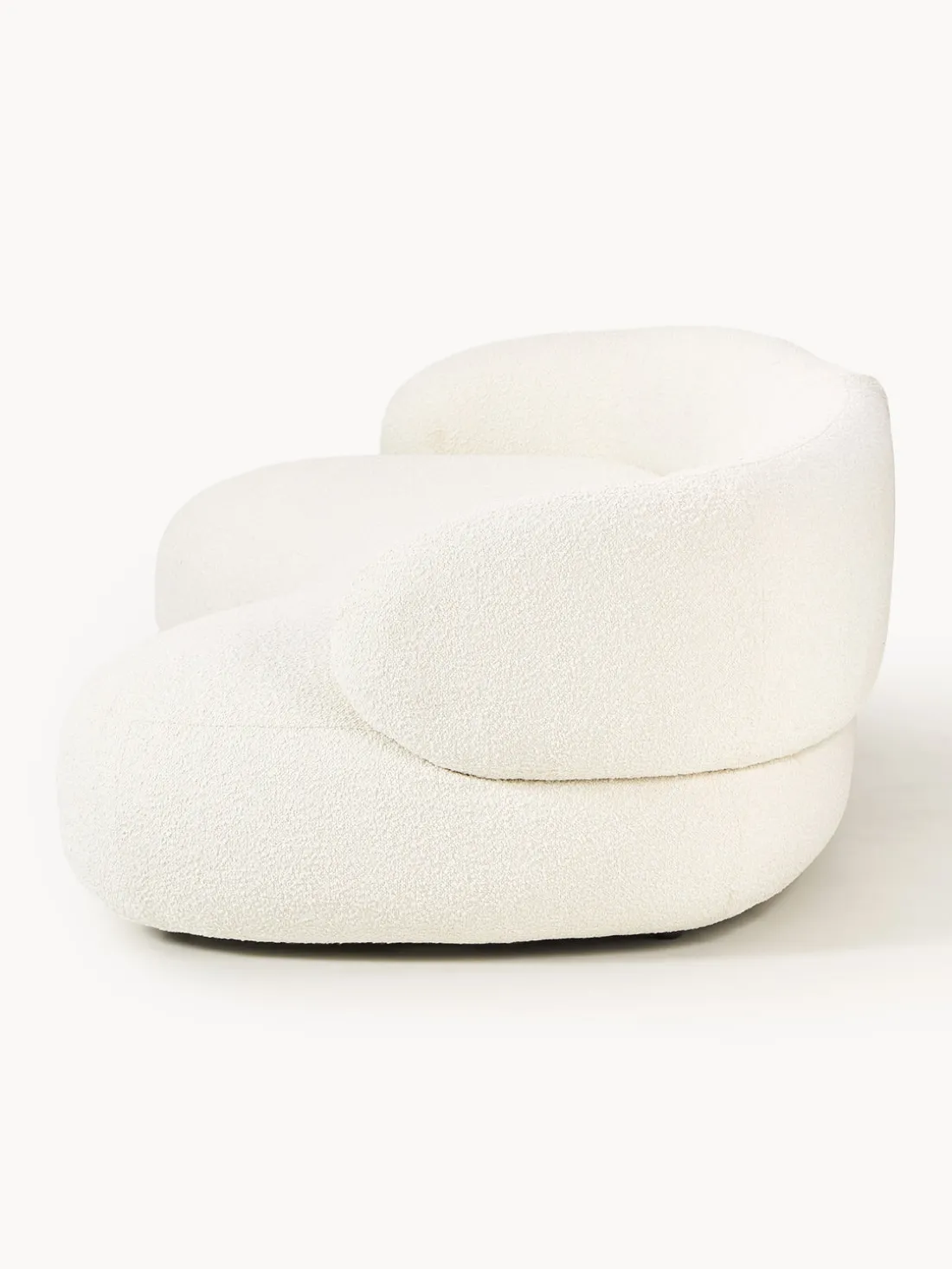 Sofá en tejido bouclé Alba (4 plazas)