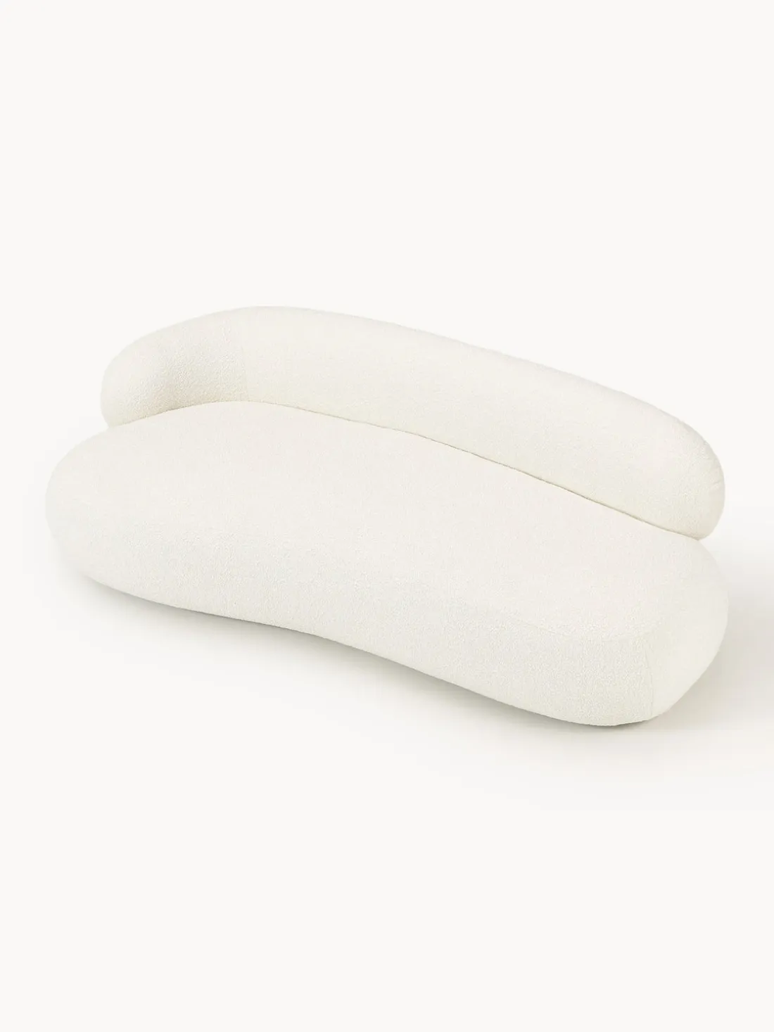 Sofá en tejido bouclé Alba (3 plazas)