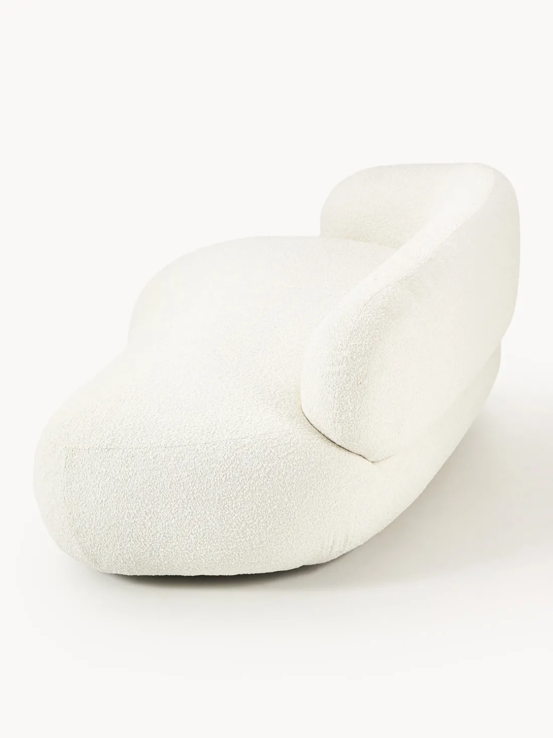 Sofá en tejido bouclé Alba (3 plazas)