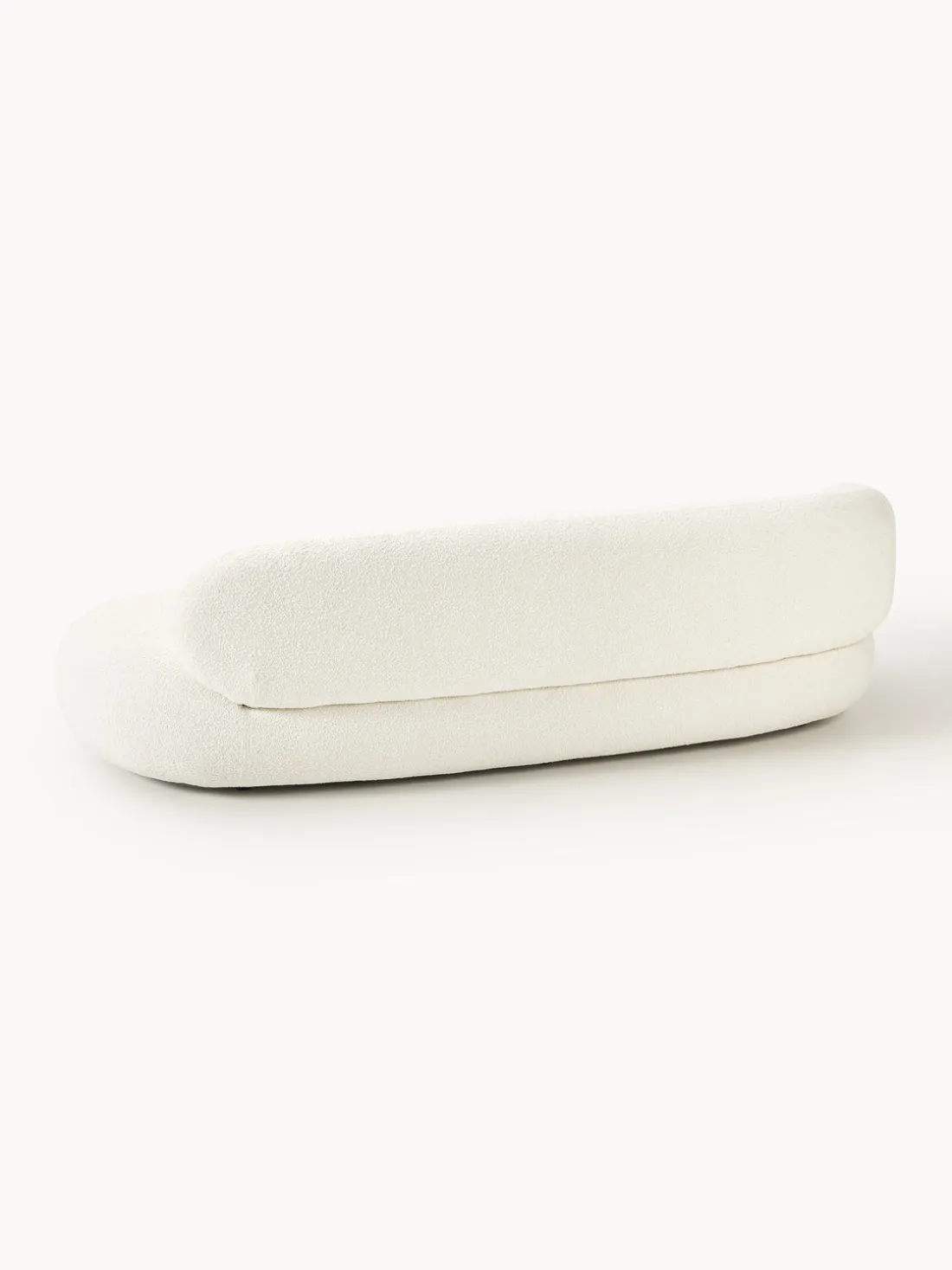 Sofá en tejido bouclé Alba (3 plazas)