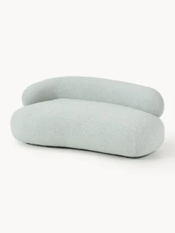 Sofá en tejido bouclé Alba (2 plazas)