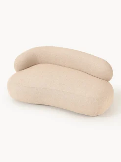 Sofá en tejido bouclé Alba (2 plazas)