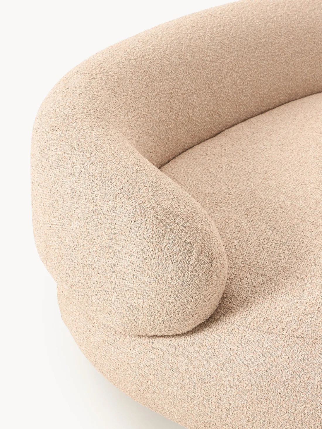 Sofá en tejido bouclé Alba (2 plazas)