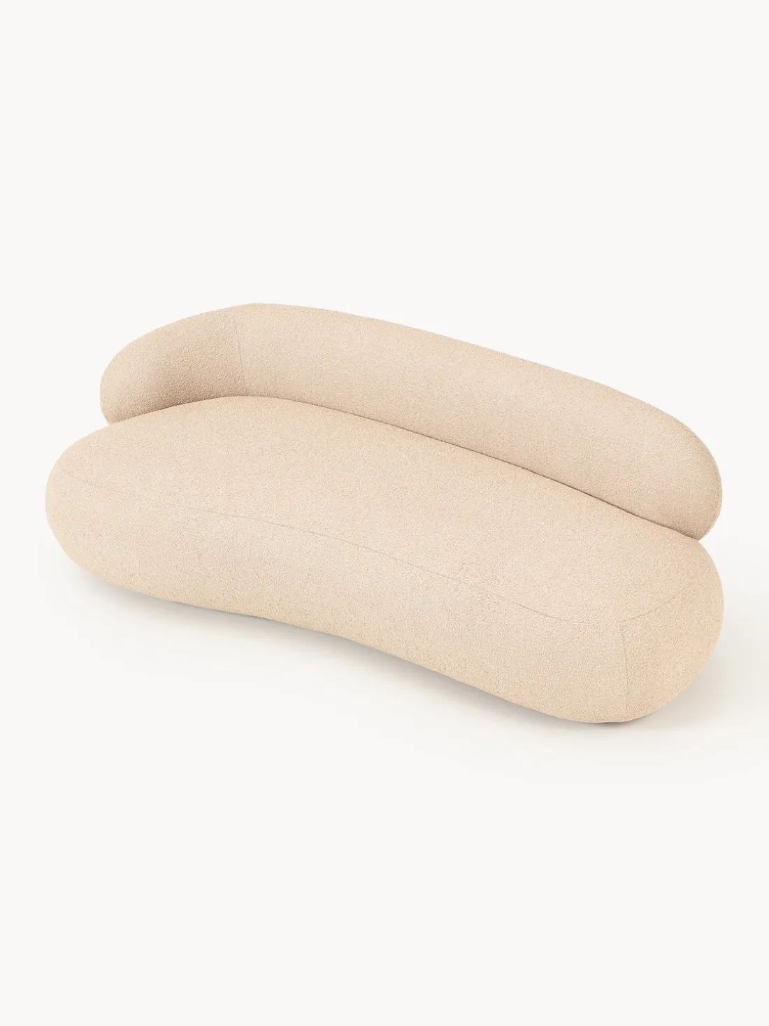 Sofá en tejido bouclé Alba (3 plazas)