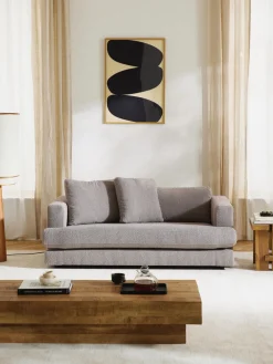 Sofá en tejido bouclé Tribeca (2 plazas)