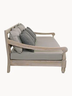 Sofá grande para exterior de madera Bali (4 plazas)