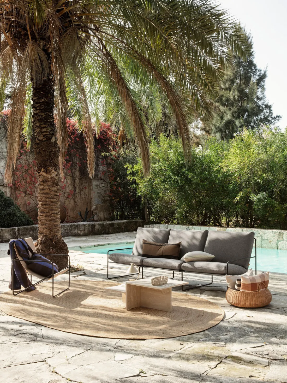 Sofá lounge para exterior Desert (3 plazas)