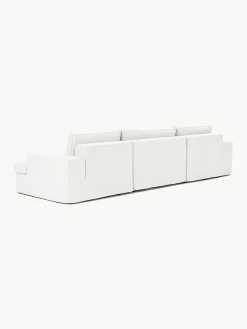 Sofá modular con reposapiés izquierdo/derecho Russell (4 plazas), desenfundable