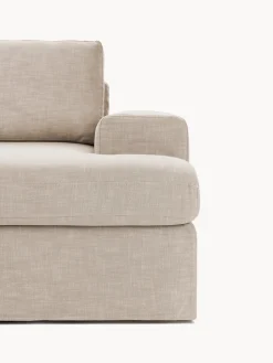 Sofá modular con reposapiés izquierdo/derecho Russell (4 plazas), desenfundable