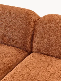 Sofá modular de boreguillo bouclé Wolke (3 plazas)