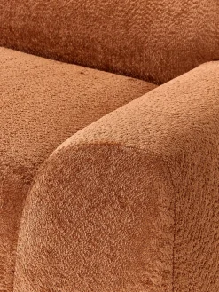 Sofá modular de boreguillo bouclé Wolke (3 plazas)