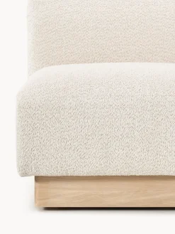 Sofá modular de borreguillo bouclé Natalie (2 plazas)