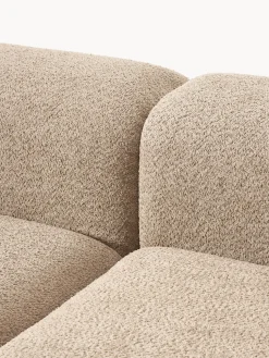 Sofá modular de borreguillo bouclé Natalie (3 plazas)