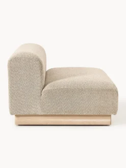Sofá modular de borreguillo bouclé Natalie (2 plazas)