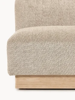 Sofá modular de borreguillo bouclé Natalie (2 plazas)