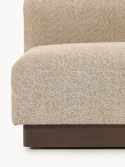 Sofá modular de borreguillo bouclé Natalie (2 plazas)