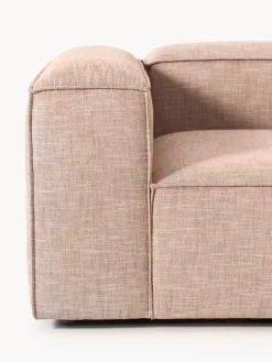 Sofá modular de mezcla de lino Lennon (3 plazas)