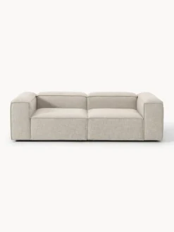 Sofá modular de mezcla de lino Lennon (3 plazas)