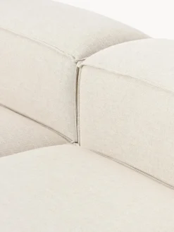 Sofá modular de mezcla de lino Lennon (3 plazas)