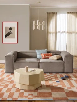 Sofá modular de pana Lennon (3 plazas)