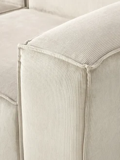 Sofá modular de pana Lennon (3 plazas)