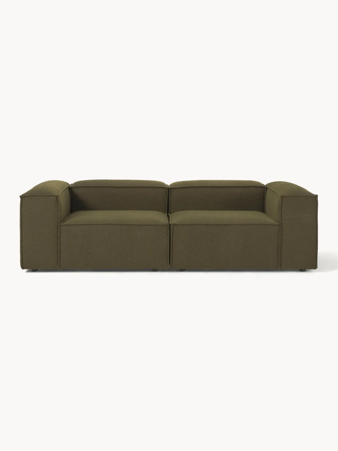 Sofá modular en tejido bouclé Lennon (3 plazas)