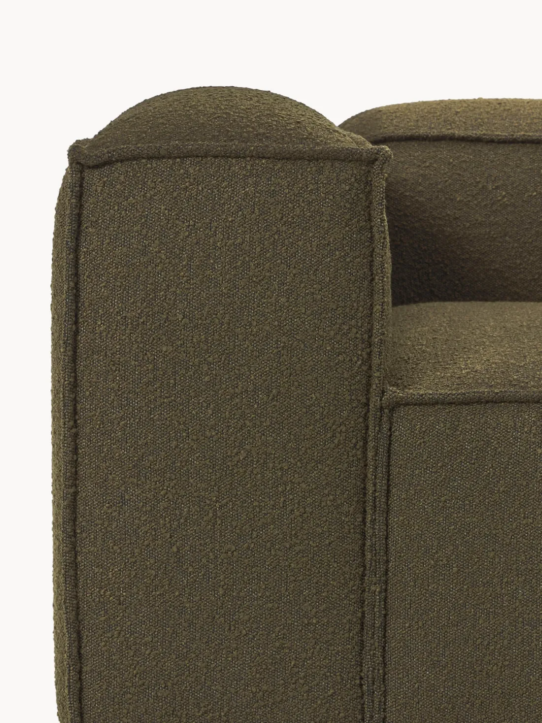 Sofá modular en tejido bouclé Lennon (3 plazas)