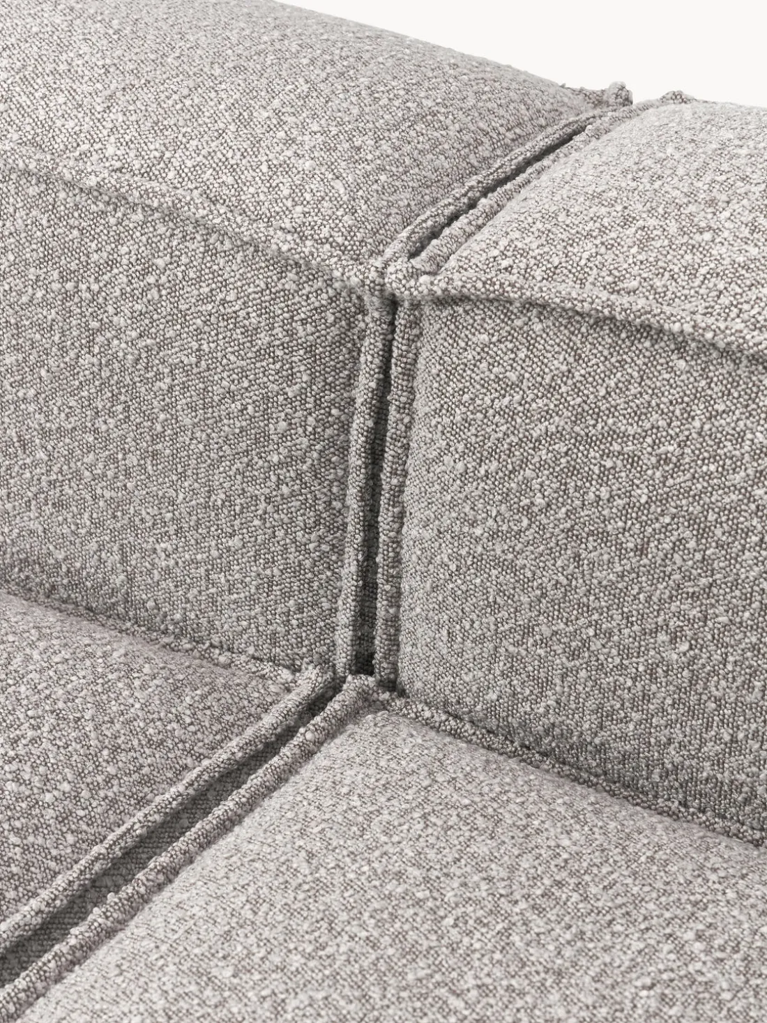 Sofá modular en tejido bouclé Lennon (3 plazas)