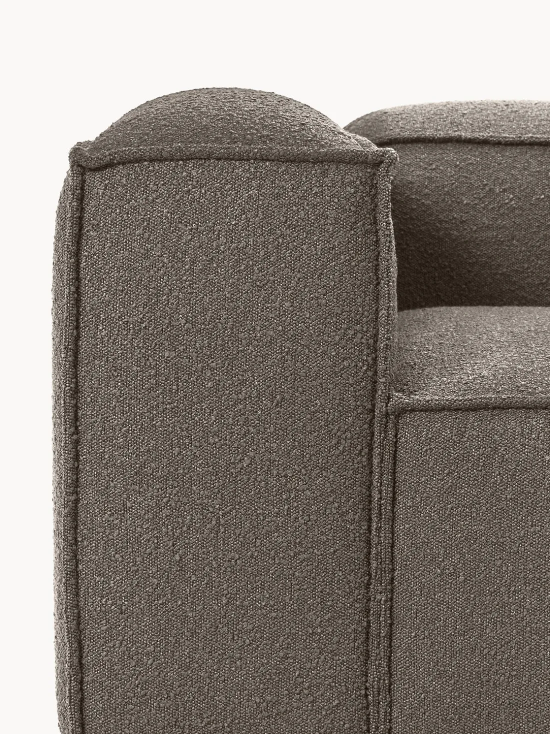 Sofá modular en tejido bouclé Lennon (3 plazas)