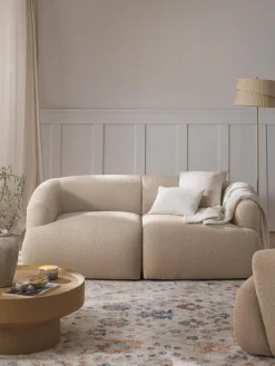 Sofá modular en tejido bouclé Sofia (2 plazas)