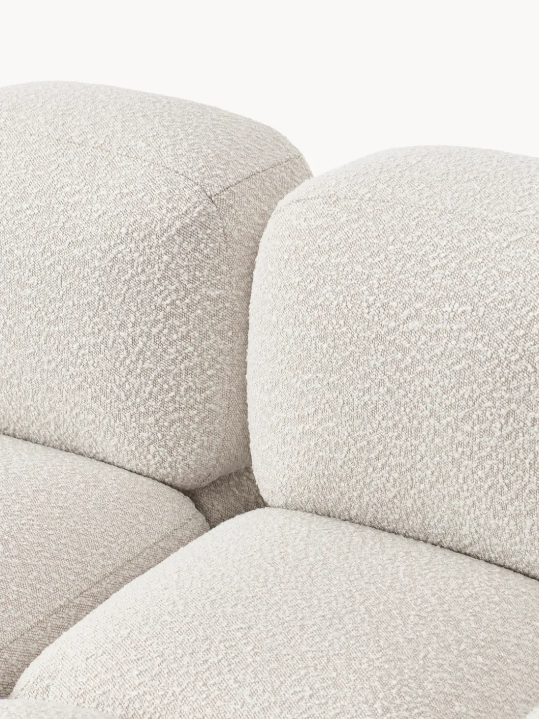 Sofá modular en tejido bouclé Tayla (3 plazas)