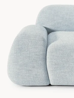 Sofá modular en tejido bouclé Wolke (3 plazas)