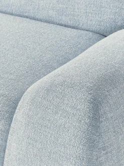 Sofá modular en tejido bouclé Wolke (3 plazas)