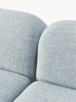 Sofá modular en tejido bouclé Wolke (3 plazas)