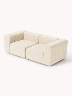 Sofá modular en tejido bouclé Lena (3 plazas)